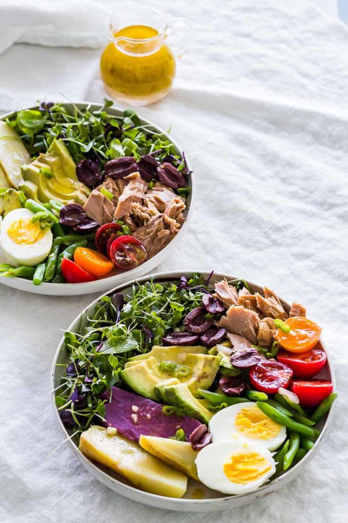 Classic Nicoise Salad with Dijon Mustard Vinaigrette recipe