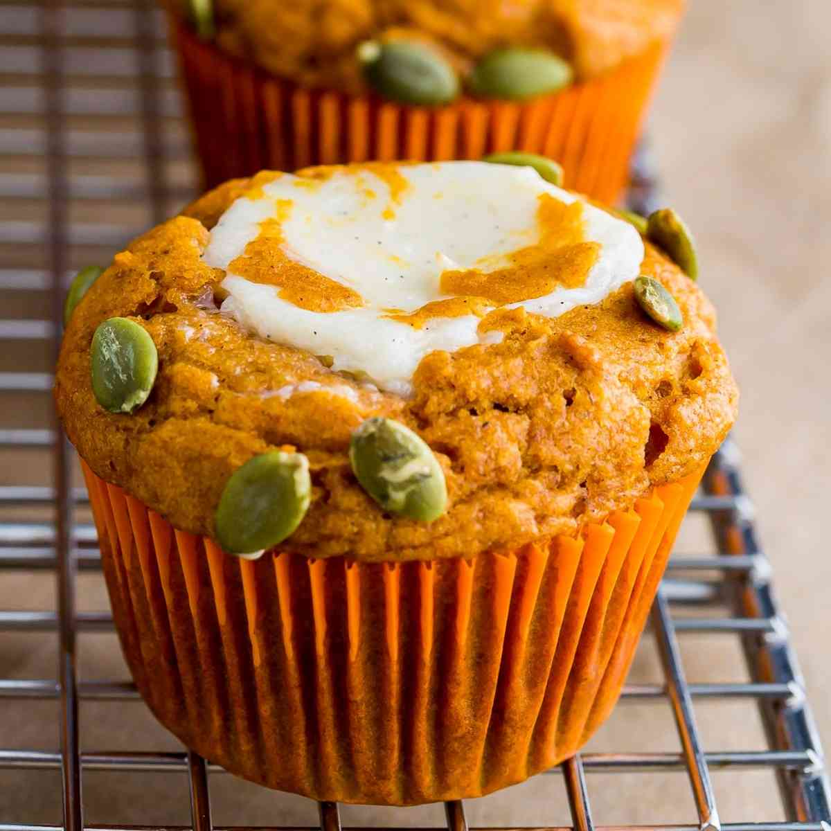 Pumpkin Muffins with Chocolate Chips - 3 Ingredients - Recipe Diaries