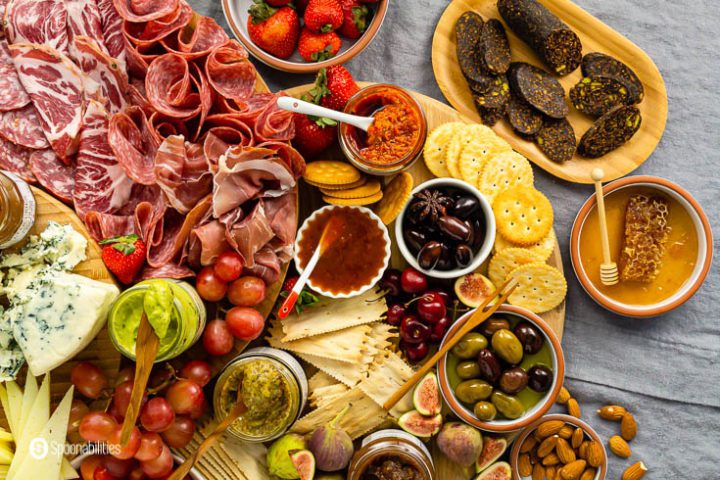 Charcuterie Board Ideas - Party Appetizers at Spoonabilities