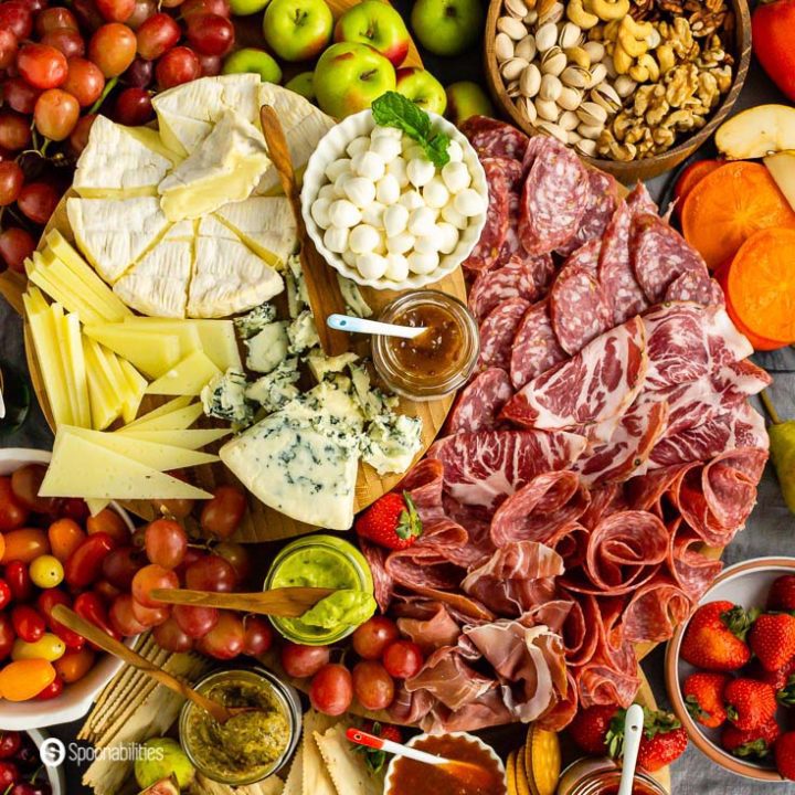 Charcuterie Board Ideas - Party Appetizers at Spoonabilities