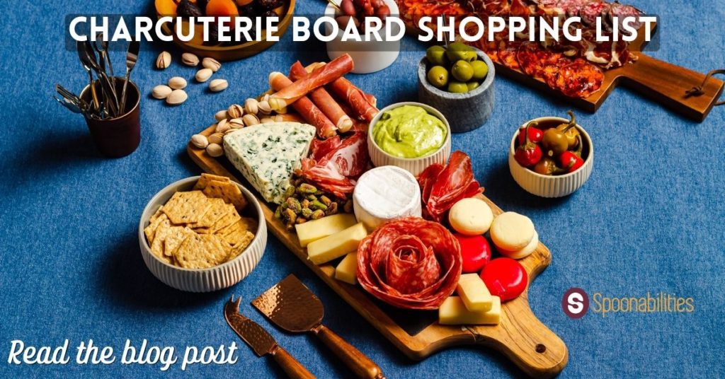 Simple Lunch Charcuterie Board + Shopping List from My Crazy Good Life