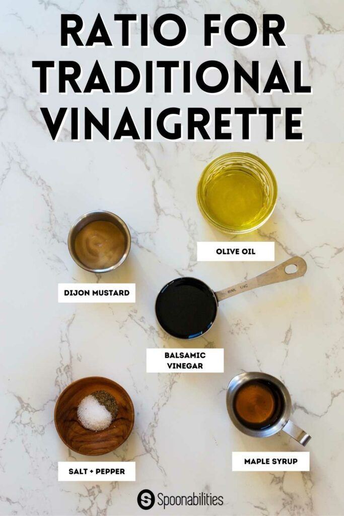 Perfect Ratio for Traditional Vinaigrette | Spoonabilities