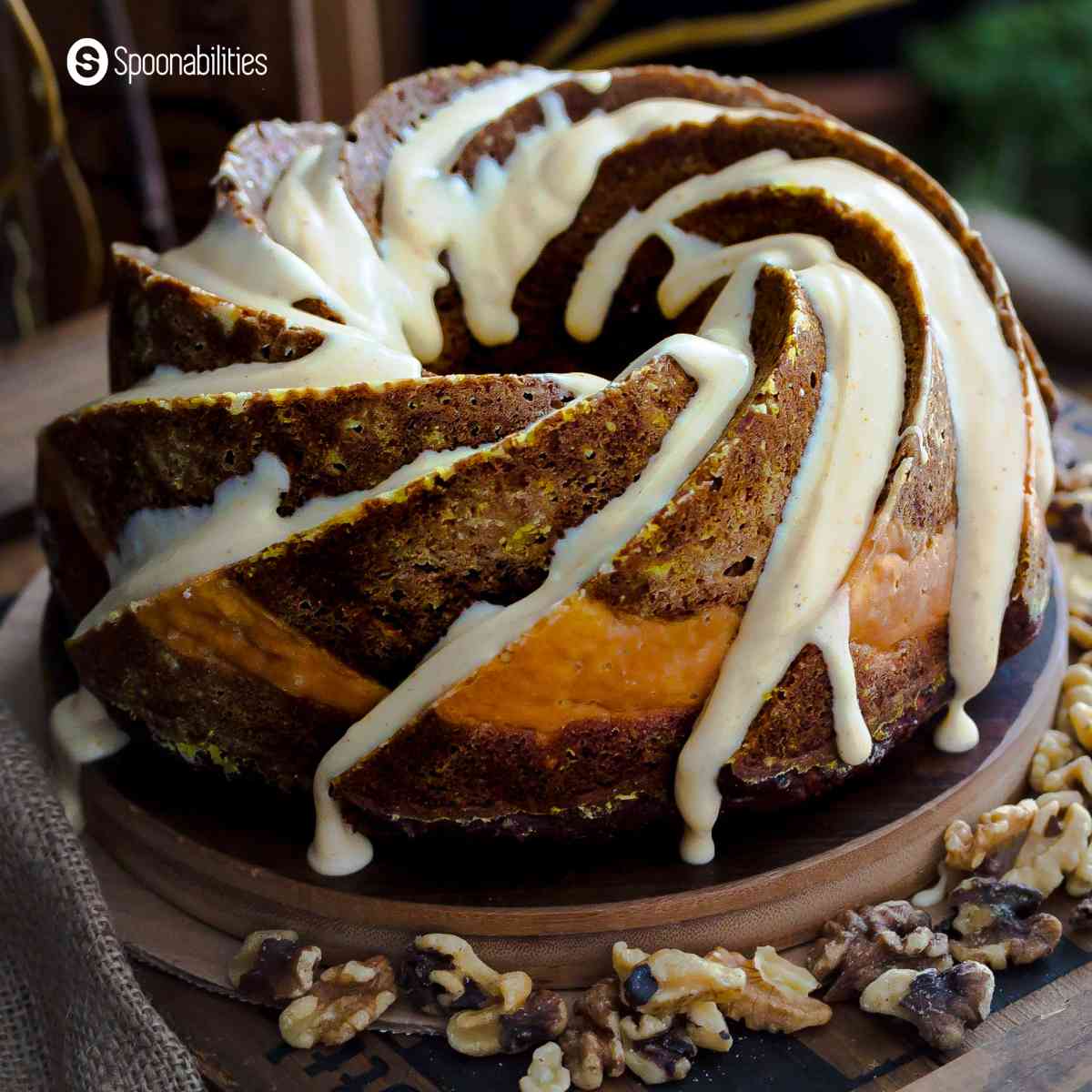 Pressure Cooker Pumpkin Cream Cheese Bundt Cake - Recipes