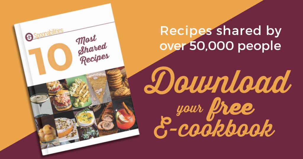 Banner for 10 Most Shared Recipes on Spoonabilities